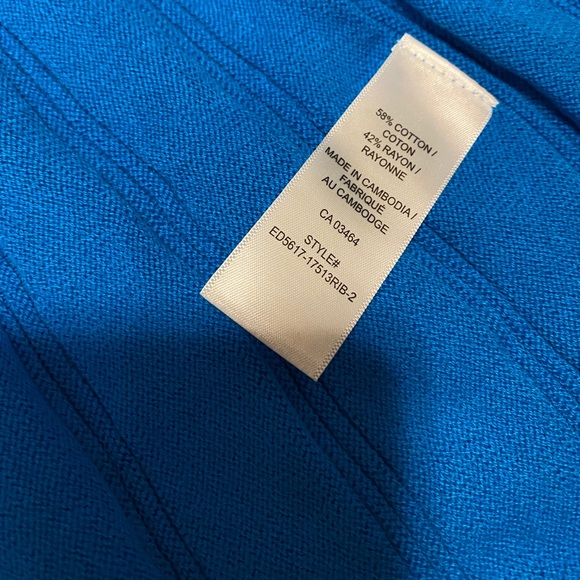 Ricki’s Blue Cardigan Sweater - Picture 3 of 3